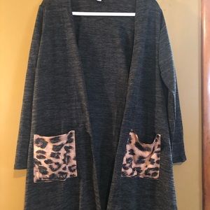 Large LLR Black Heathered Caroline
